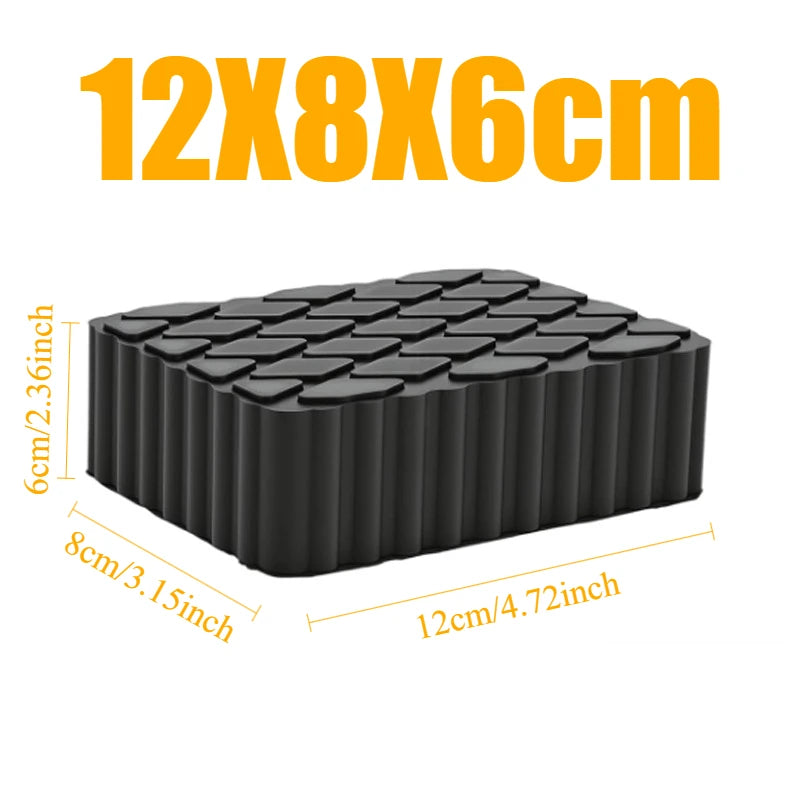 Jack Pad Support Shock-Absorbing Car Lift Rubber Blocker Jack Pad For Car Jacks Lifti alternate view
