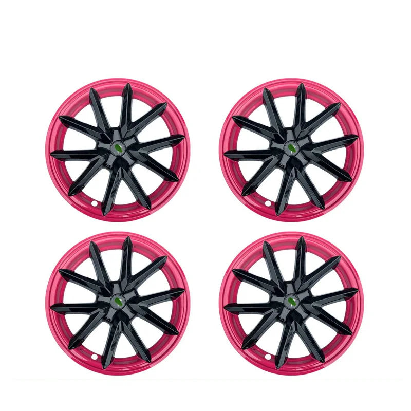 18-Inch Hub Caps Replacement Wheel Covers Set of 4 for Tesla Model 3 2017-2023 | ABS P close-up view