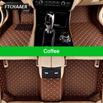 FTCHAAER Custom Car Floor Mats For Ssangyong Kyron Auto Carpets Foot Coche Accessorie