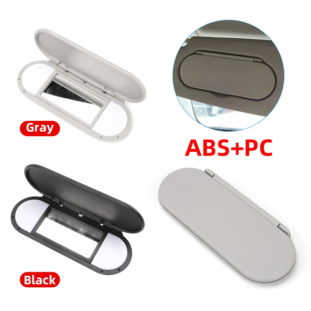 Car Roof Sunvisor Sun Visor Makeup Mirror Glass Cover Light Lamp Cap Lid For BMW Mini F54 F55 F56 F60 2015-2020