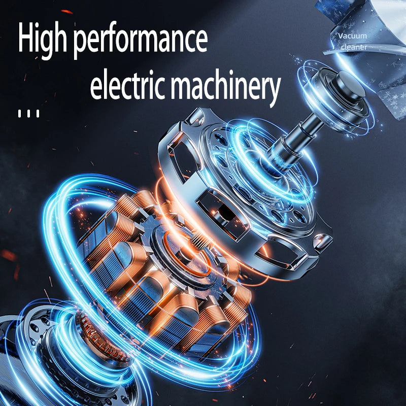 Wireless Car Vacuum Cleaner | High-Power Handheld for Car and Home additional angle