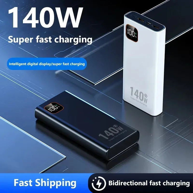 Lenovo 140W 500000mAh Ultra Capacity Power Bank | Super Fast Charging Portable Batter lifestyle view