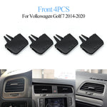 Car Dashboard Front Rear Air Conditioning AC Vent Grille Outlet Tab Clip Slider Repair Kit For VW Volkswagen Golf 7 2014-2020