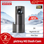 DDPAI M2 2K Dash Cam 330° Rotatable Car DVR with Smart Voice Control Night Vision Support 24H Parking Monitor