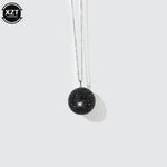 Car Crystal Ball Pendant Car Rearview Mirror Pendant Bling Bling Rhinestone Ball Car Interiot Decoration Car Accessories