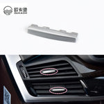 AC Vent Tab Air Conditioning Outlet Clip Chrome Plated Fit for BMW X5 X6 F15 F16 2014 2015 2016 2017 2018 Accessories