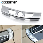 Chrome Center Console Armrest Lock Switch Glove Box Trim For BMW 7 Series F01 F02 F04 730 735 740 745 750 2009 2010 2011 2012