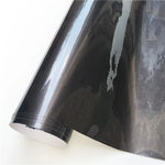 Silver Glossy Candy Metallic Vinyl Wrap Film Wrapping Foil Car Sticker Sheet For Motor close-up view