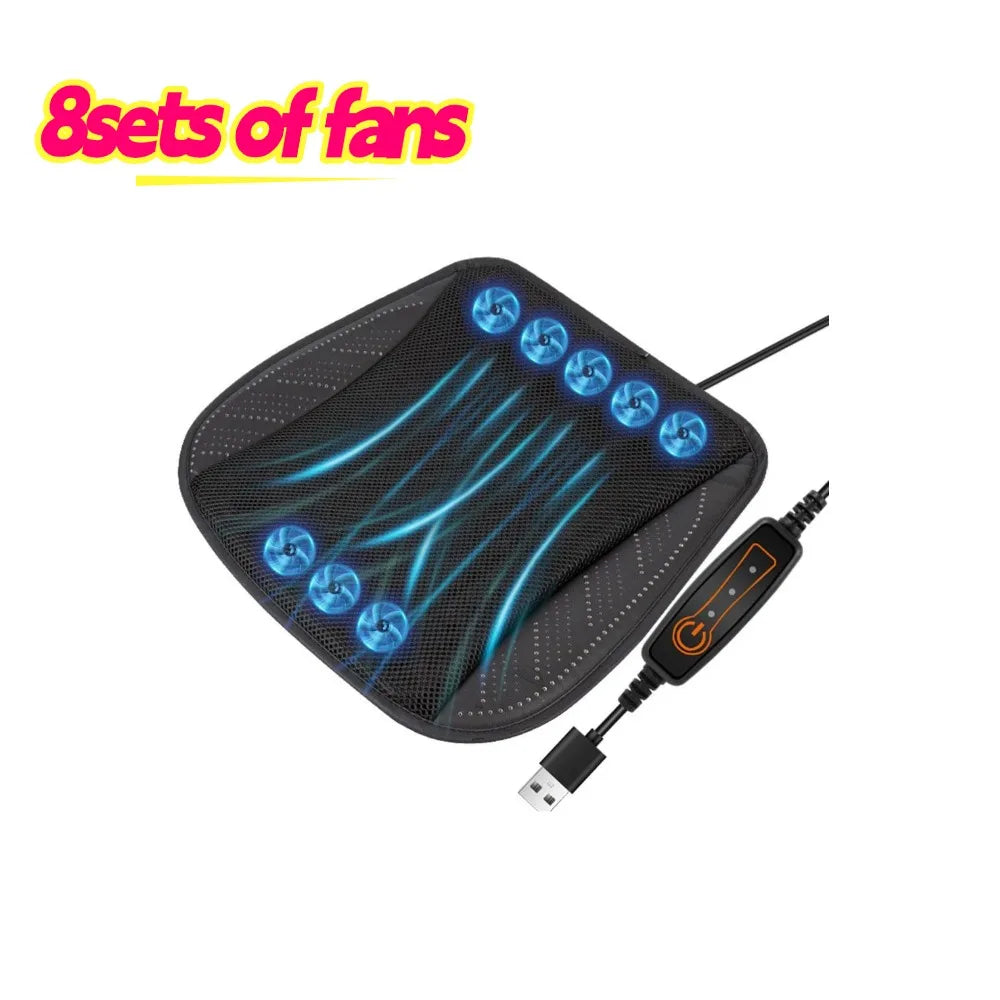 54cm Breathable Car Seat Cushion Non-Slip Support Pad detail view