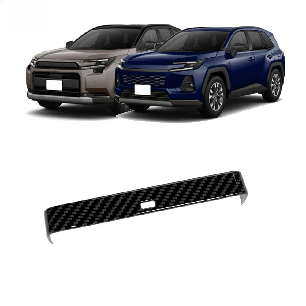 Car accessories FIT FOR Toyota RAV4 XA60 2026 2027 2028 ABS black red chrome Interior Modification Armrest Box Trim Strip