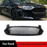 Honeycomb Front Bumper Grille | Racing Style Mesh Grill for 2013-2017 Ford Fusion