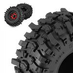 Milky White Soft Rubber 1.9 Crawler Tires 118*45MM for 1:10 RC Crawler AXI03007 RBX10M detail view