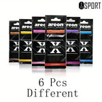 3-60Pcs X Version Car Air Refresher Car Suspension Decoration Home Bathroom Refresher Natural Perfume Car Interior Hanging Paper