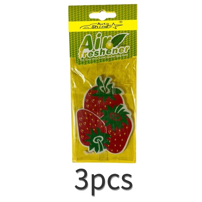 Car Air Freshener Paper Cones | Natural Scented Tea Paper Hanging Perfume for Cars alternate view