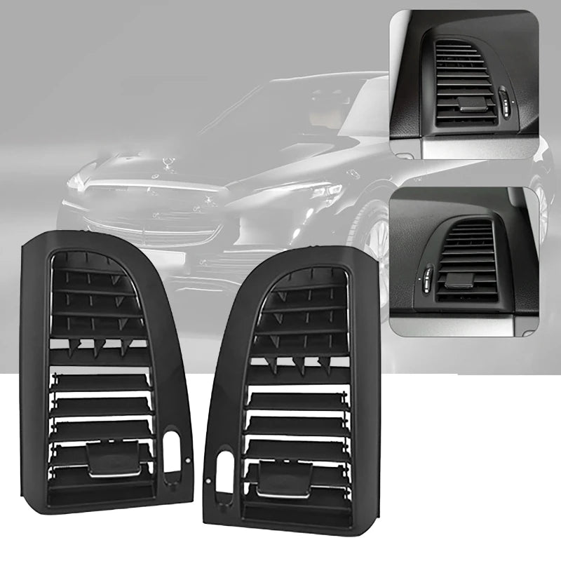 1/3pcs Black Car Air Conditioner Air Outlet Cover for Mercedes Benz Viano W636/Vito W639 2004-2015