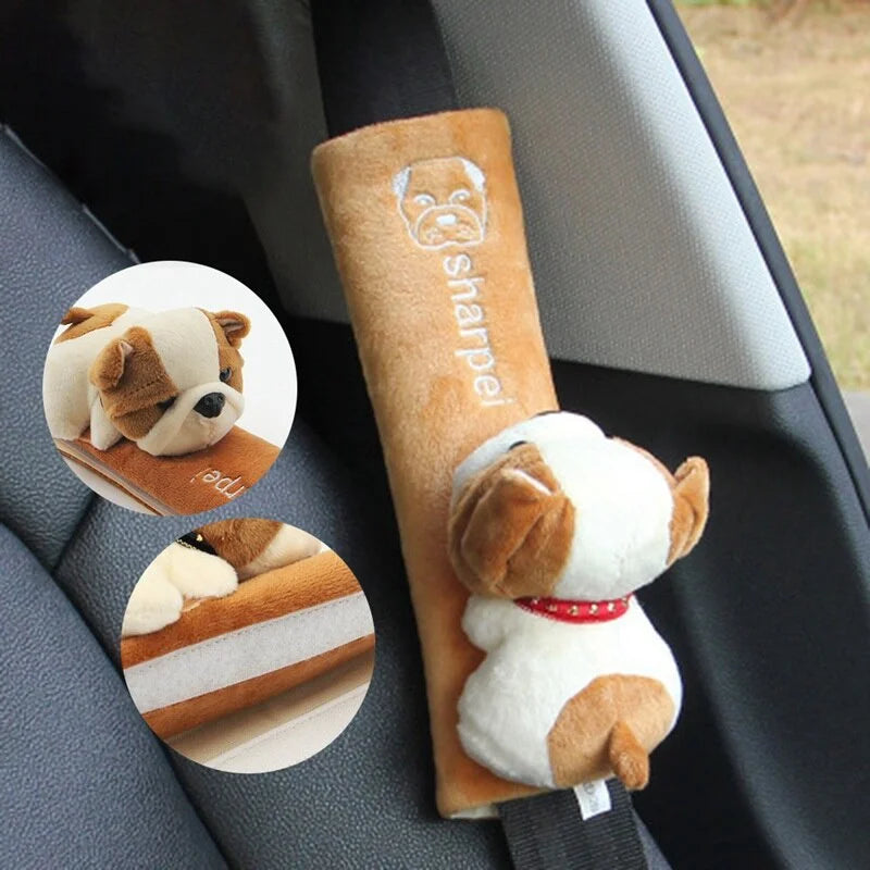 Cute Animal Car Seat Belt Pads Universal Car Seat Shoulder Strap Pad Cushion Cover Ca alternate view