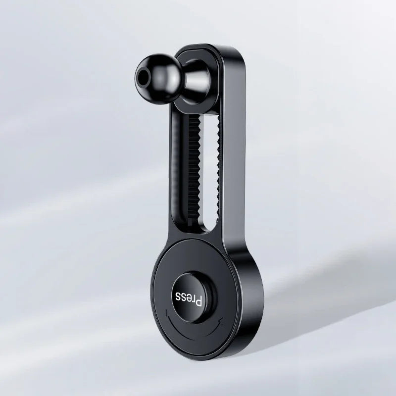 Car Phone Holder Stand | 360° Rotation Adjustable Interior Bracket with Extension Rod for 17mm Ball