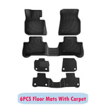 BMW X3 / X4 / iX3 Floor Mats (2018–2024) | All-Weather TPE with Trunk Liner alternate view