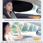 New Electrostatic Sun Visor for Car Side Window 4-Layer Sun Shade Curtains Anti-Glare UV-Blocker Auto Internal Blocker 99.9% UV