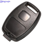 jingyuqin With Rubber Pad Car Key Remote Fob Cover For Honda Accord CRV Pilot Civic 2 alternate view