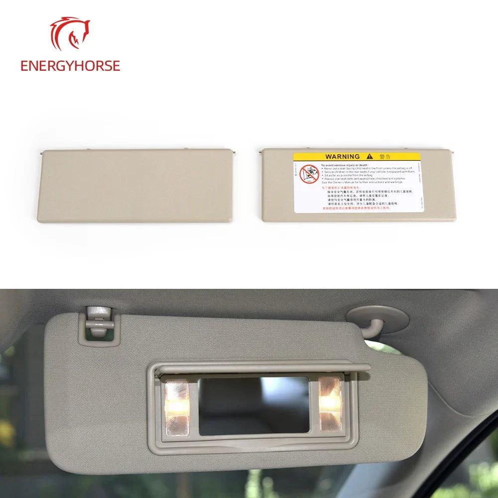 Sun Visor Shade Mirror Cover Replacement Interior Makeup Mirror Cover For Opel Insignia 2010 2011 2012 2013 2014