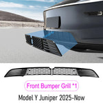 For Tesla Model Y Juniper YL 2025 2026 Front Bumper Grill Mesh | Anti-Insect Air Inle alternate view