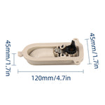 Car Glove Box Handle Cover Lid Toolbox Glove Boxes Cover Switch 2056800098 For Merc additional angle
