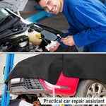 Automotive Mechanic Magnetic Fender Cover Mat Pad | Protective Fender Protector for Repa detail view