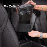 For JETOUR T2 Shanhai T2 2024 2025 2026 Car Armrest Box Height Increase Pad Leather Protective Cover Storage Bag Car Accessories