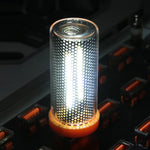 USB LED Atmosphere Lamp Glass Filament close-up view