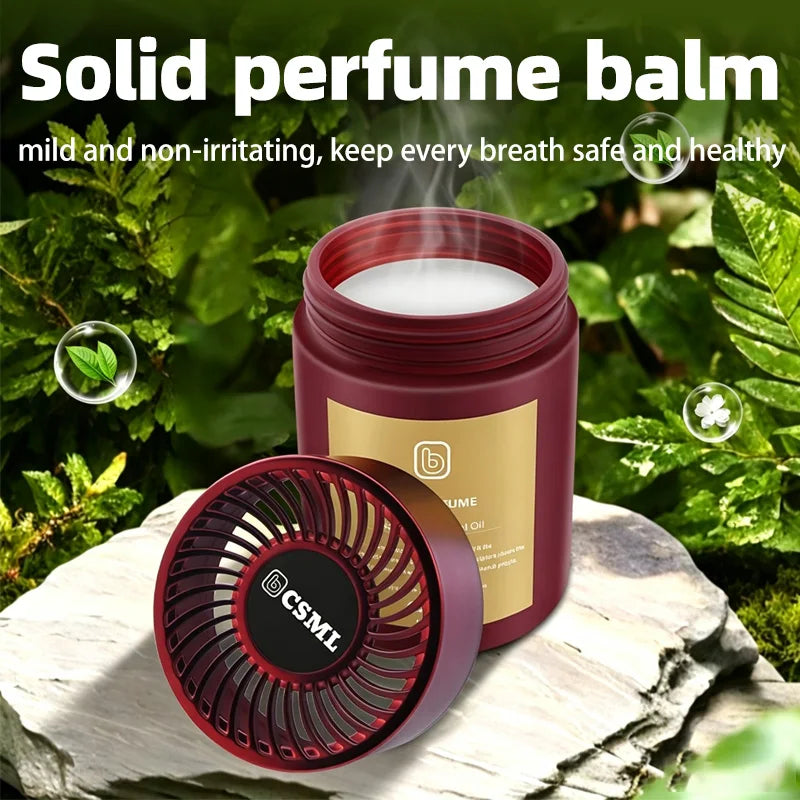2026 New Car Air Freshener, Solid Balm High-end Car Perfume, Universal Luxury Aroma Ornament for Men and Women
