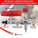 Pressure Washer Aluminum Foam Lance | Universal Car Wash Foam Maker close-up view