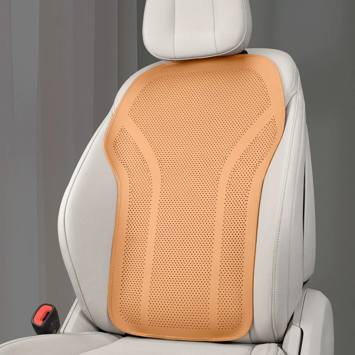 Breathable Leather Car Seat Cover Universal Front Seat Protection Cushion Luxury Car alternate view