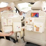 Car Seat Back Organizer Multifunctional Storage Bag Auto Rear Seat Hanging Pouch for C close-up view