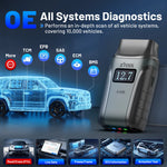 XTOOL Anyscan A30M V2.0 All System Car Diagnostic Tools Bluetooth OBD2 Scanner Active close-up view