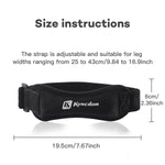 1 Piece Knee Patellar Tendon Knee Support Strape Brace Adjustable Shock Absorption additional angle