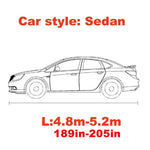 Universal Stretch Car Cover | Sunproof Windproof Dustproof UV Protection for Sports Car detail view