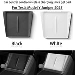 Car Central Control Wireless Charging Silica Gel Pad Anti-Skid Pad for Tesla Model Y Juniper 2025 20