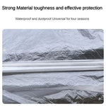 Disposable Transparent Car Cover Universal Dustproof Scratch Free Auto Protector For Indoor Use Vehicle Exterior Protection