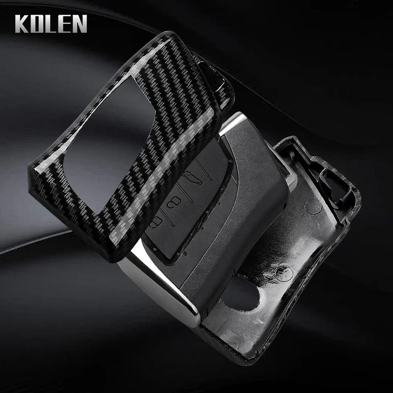 ABS Carbon Fiber Style Car Key Case Cover For Lexus NX ES UX US RC LX GX IS RX 200 250h 350h LS 450h 260h 300h UX200