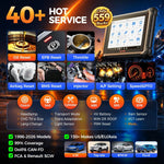 Autel MaxiCheck MX900 Car Diagnostic Scan Tool CAN FD DoIP 8 Inch Bidirectional OBD2 Scanner OE All Systems Diagnostic PK MK900