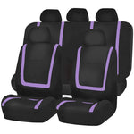 Full Set Car Seat Cover Fabric Universal Polyester Breathable Washable Suitable For C lifestyle view