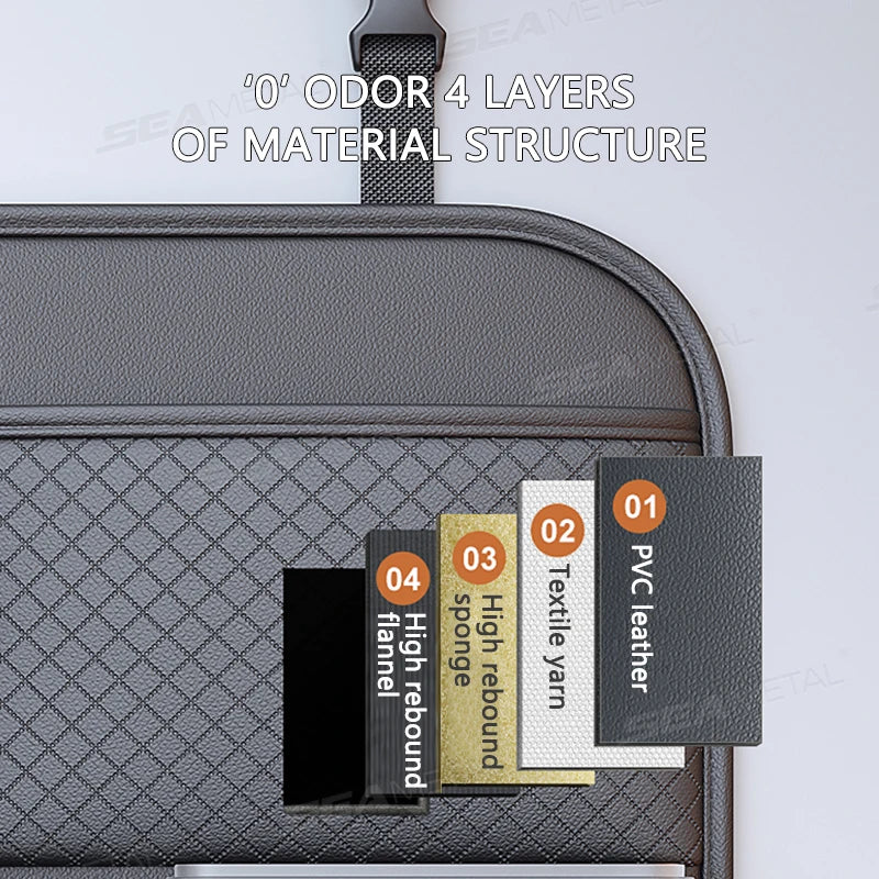 Multi-Functional Car Seat Back Organizer Multi-Pocket Storage Bag