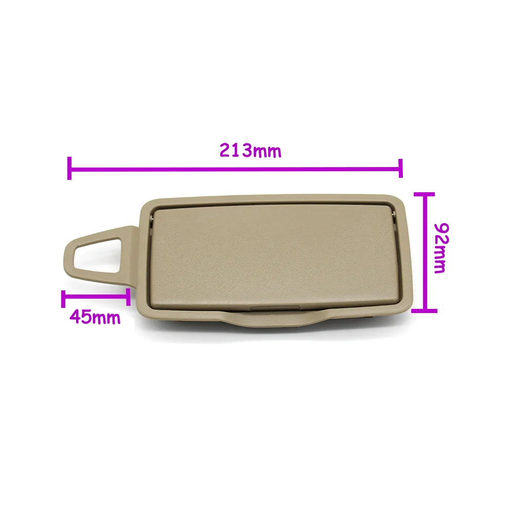 W166 W292 W205 W253 W167 LHD RHD Car Left Right Sun Shade Visor Makeup Cosmetic Mirror Cover For Mercedes Benz GL ML GLE GLS