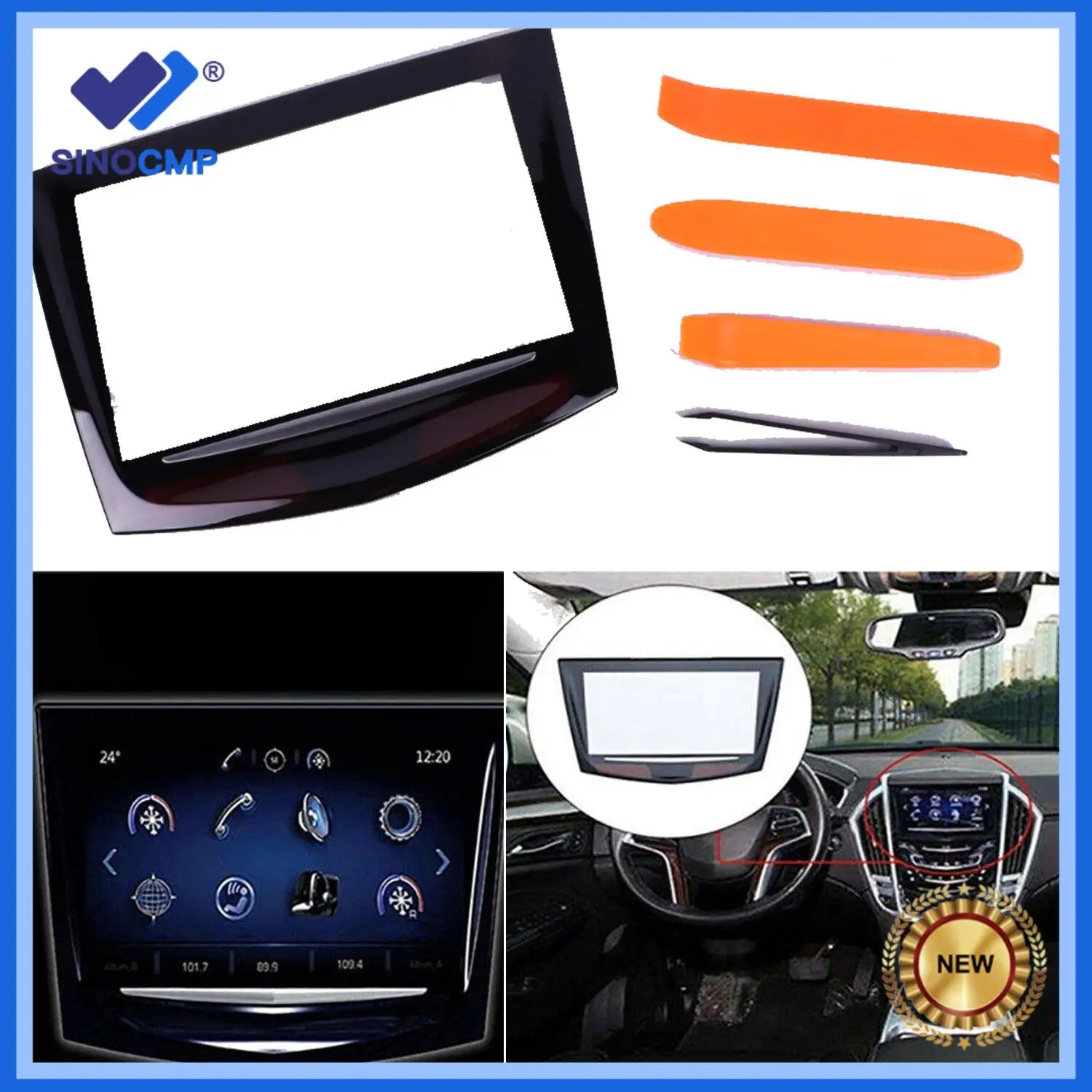 Cadillac CUE Touch Screen Replacement 2013-2017 | ATS SRX XTS CTS Escalade
