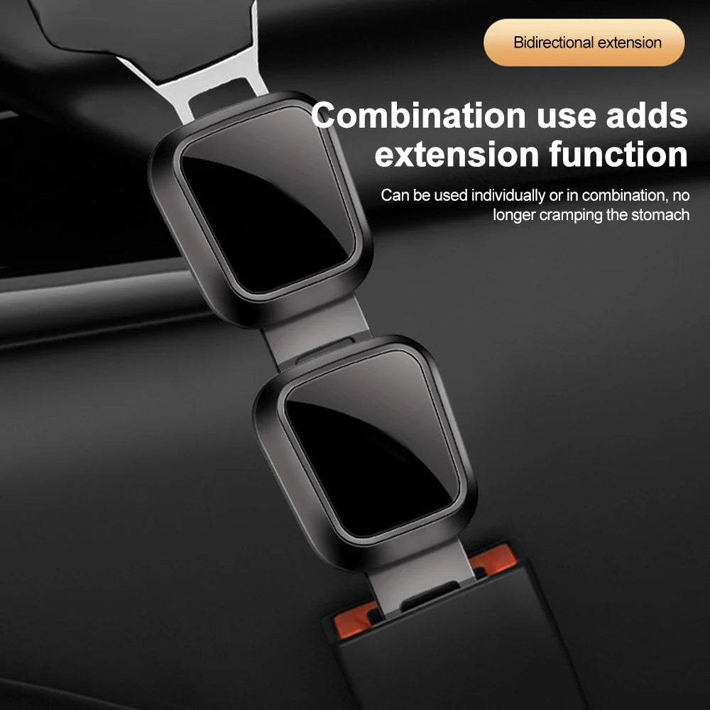 Car Seat Belt Clip Extender Safety Seatbelt Lock Buckle Plug Just Plug and Play Insert S detail view