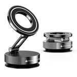 Magnetic Phone Holder Foldable | 360° Adjustable Vacuum Car Mount additional angle
