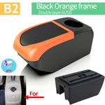 For Suzuki Ertiga special armrest interior upgrade modification multi-function storage center console cup holder car USB accesso