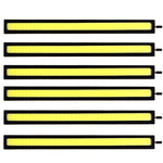1 PCS Super Bright 17CM LED COB Fog Bulb Car DRL LED Strip Daytime Running Light bar 12V 6500K Auto