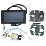5" LCD 6 in 1 Car Gauge | Tachometer, Voltmeter, Oil Pressure, Water Temp & Clock close-up view